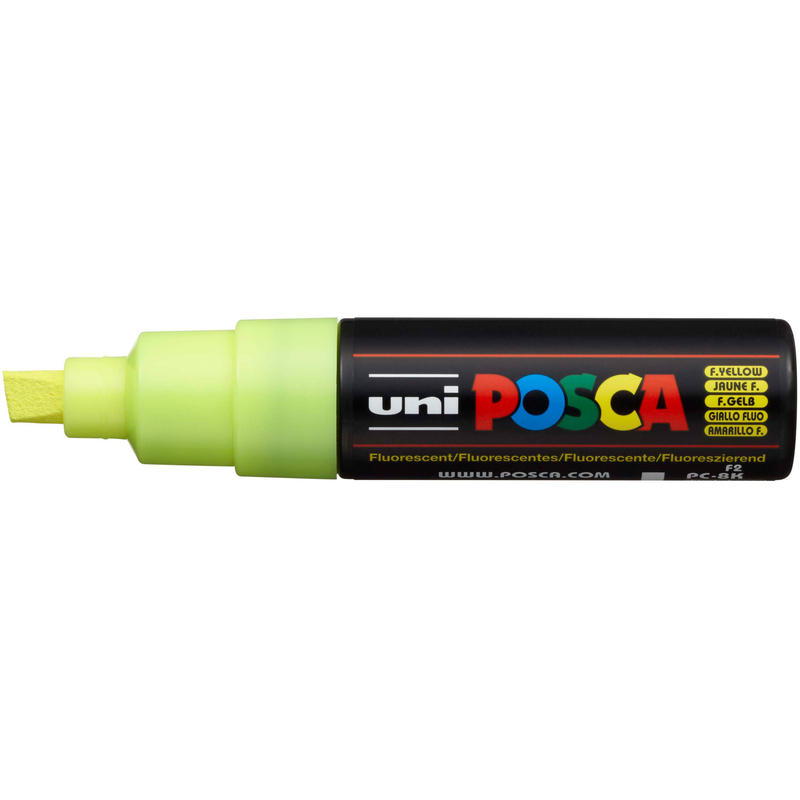 Uni-Ball Posca Marker PC-8K, neongelb