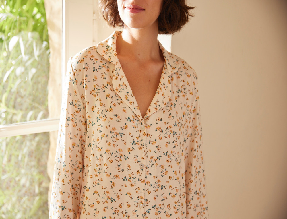 Pyjama femme-Charme bucolique