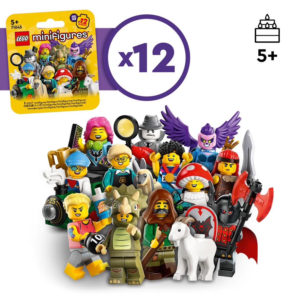 LEGO Minifiguren 71045 Serie 25 Sammelfiguren-Set
