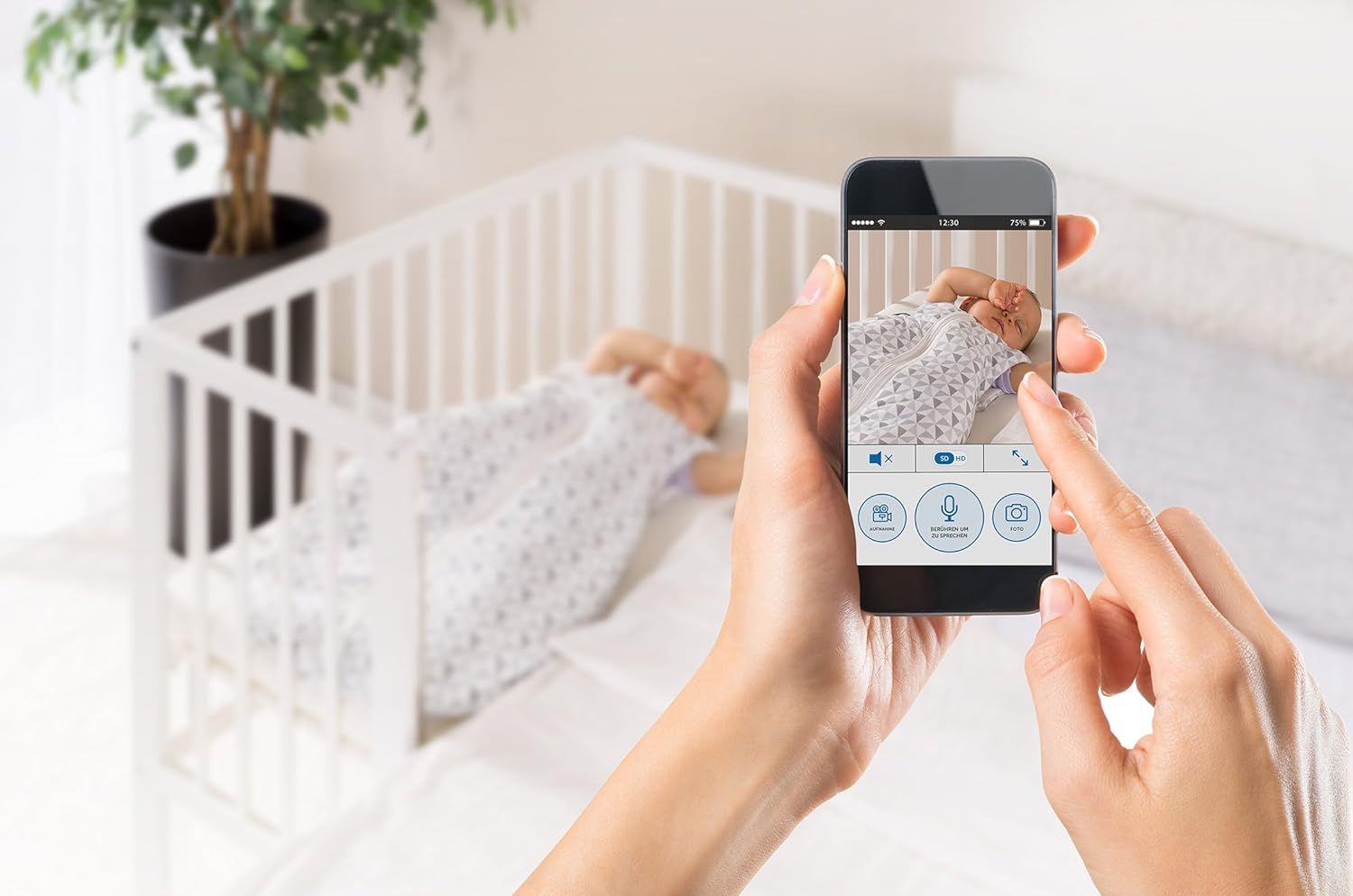 reer Video-Babyphone und IP Kamera BabyCam