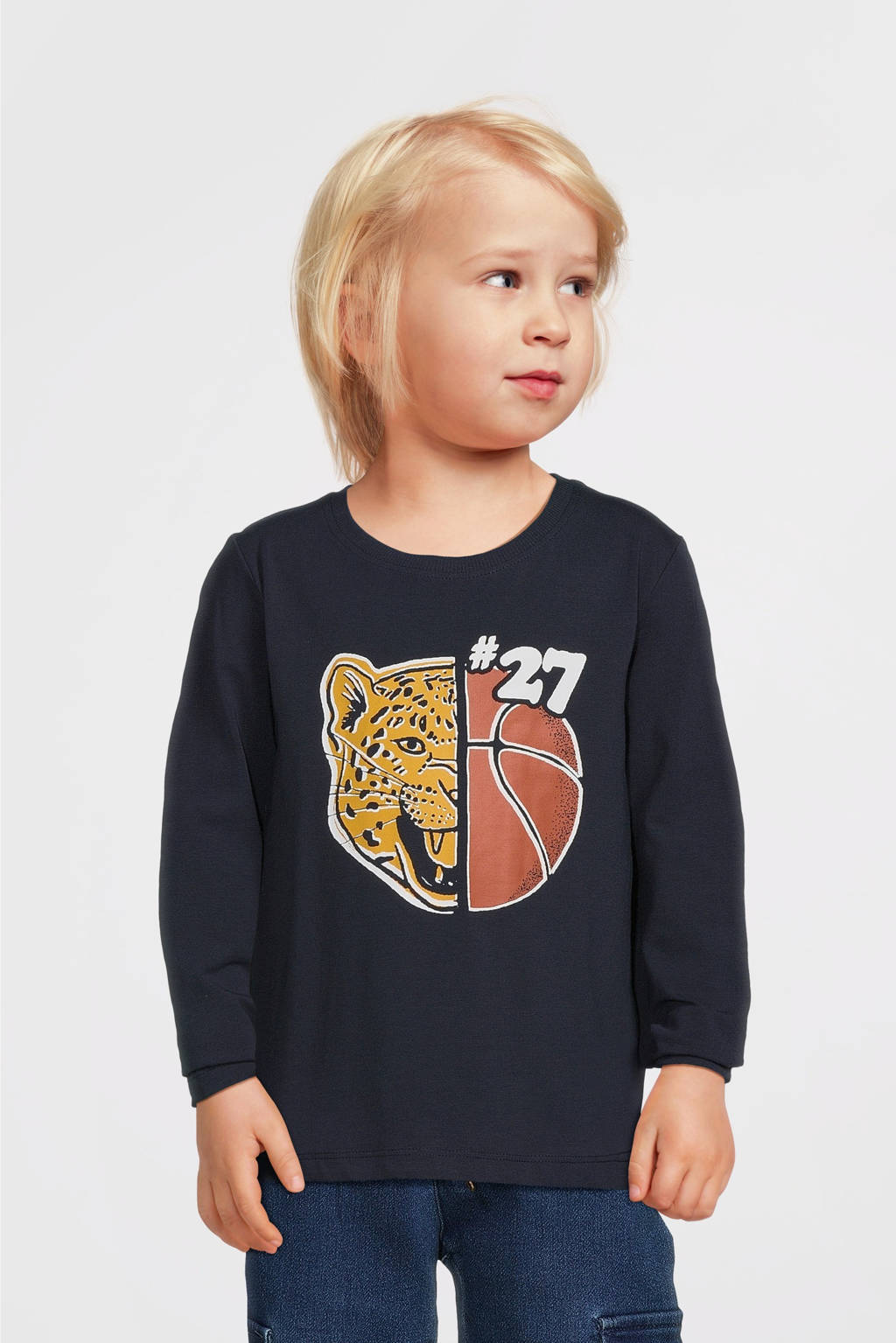 NAME IT longsleeve NKMVUX met printopdruk
