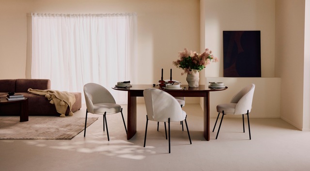 LeGer Home by Lena Gercke Esstisch »Melinda, TOPSELLER!, OTTOs Choice« aus massivem Eschenholzfurnier, in zwei Breiten erhältlich