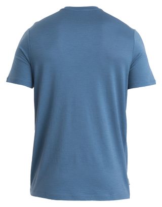 T-Shirt Manches Courtes Icebreaker Tech Lite III Bleu