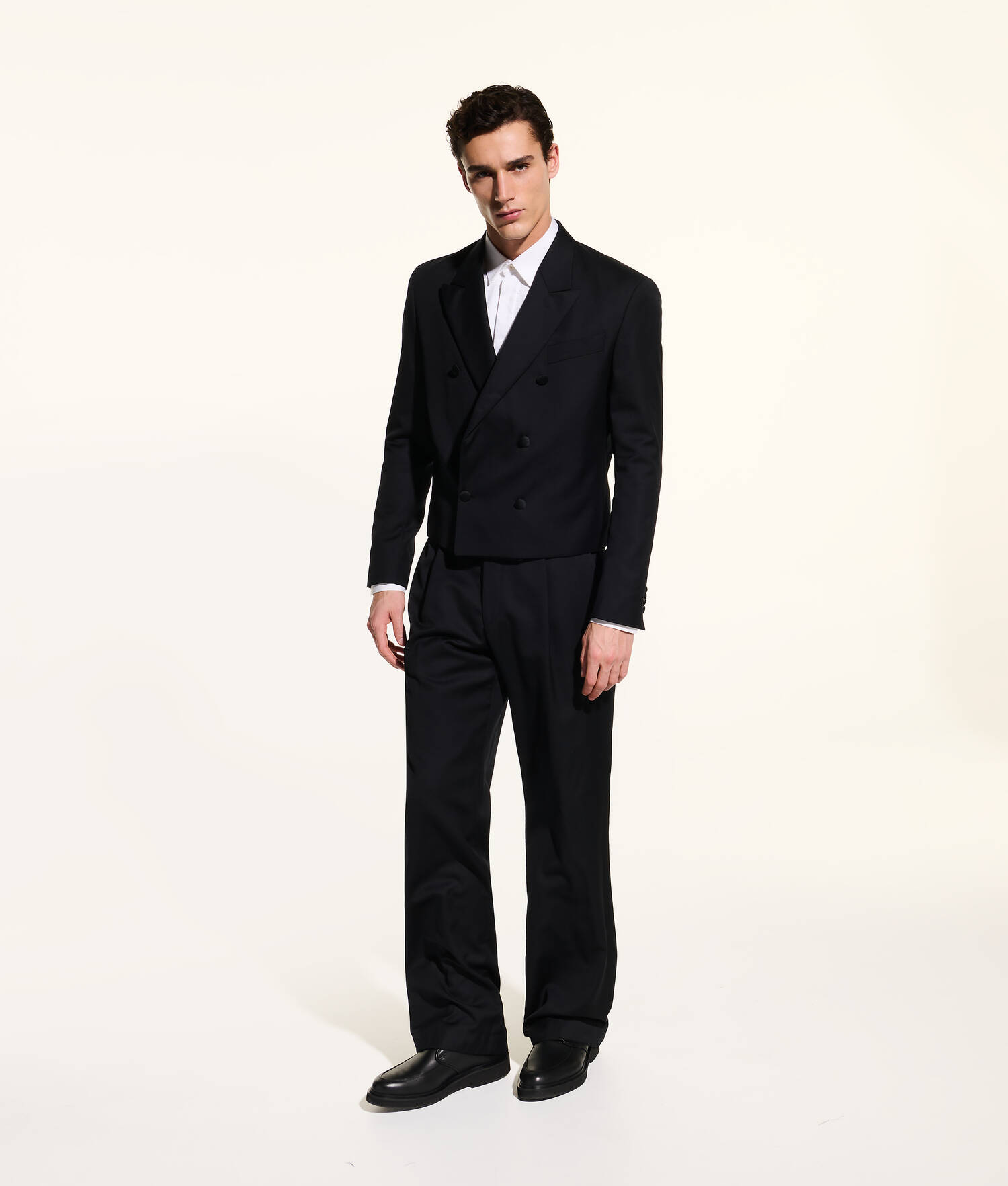 BLAZER À DOUBLE BOUTONNAGE KL STUDIO - Noir