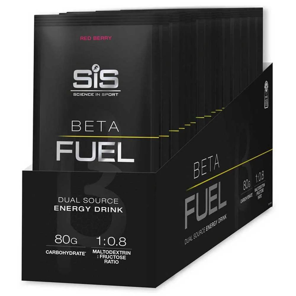 SIS Beta Fuel Energy-Drink Monodosis rote Beere 80g