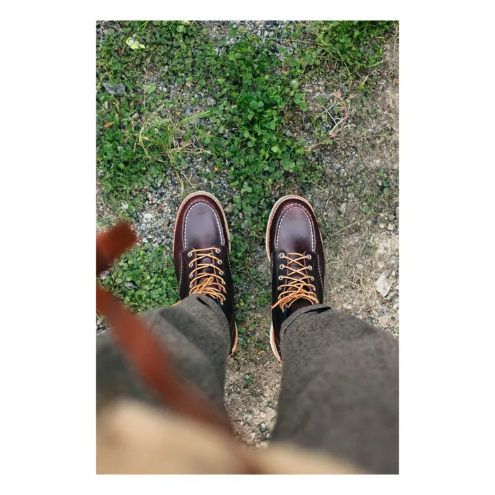 Red Wing Boots Moc Toe | Bordeaux
