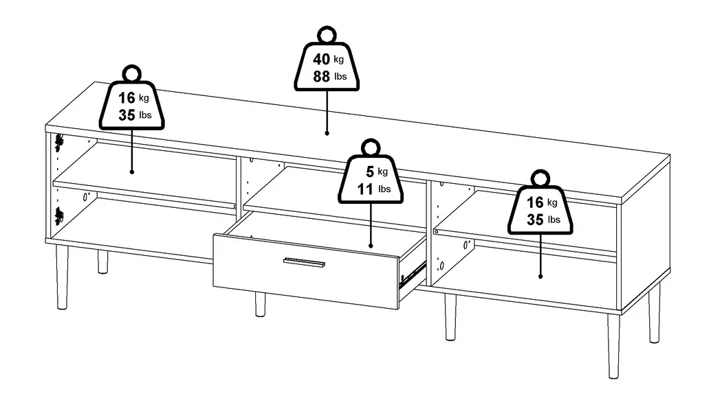 TV-Lowboard Media