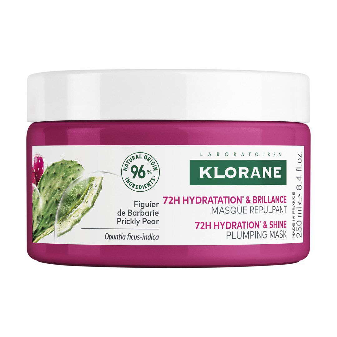 KLORANE  Máscara Figo da Índia hidrata 72h Cabelo Baço - 250ml