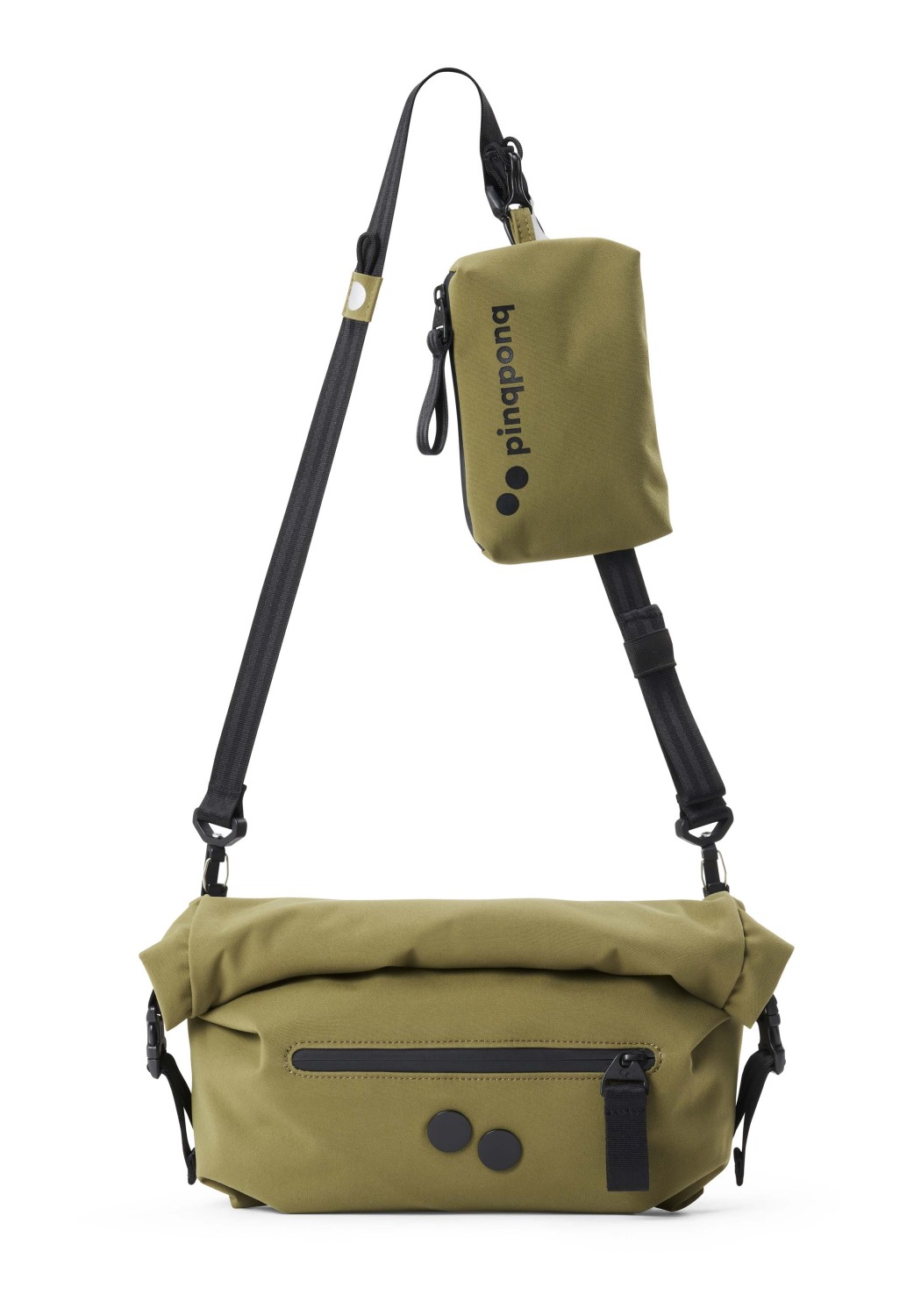 Pinqponq Hip Bag Aksel Solid Olive