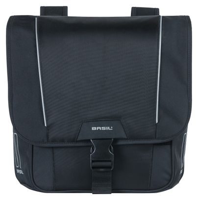 Sacoche double Basil Sport Design 32 litres noir