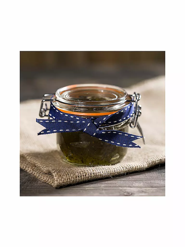 KILNER Drahtbügelglas 125ml transparent