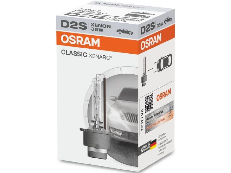 OSRAM XENARC Classic D2S 35W P32d-2 4000K PKW Leuchte (D2S) für PKW