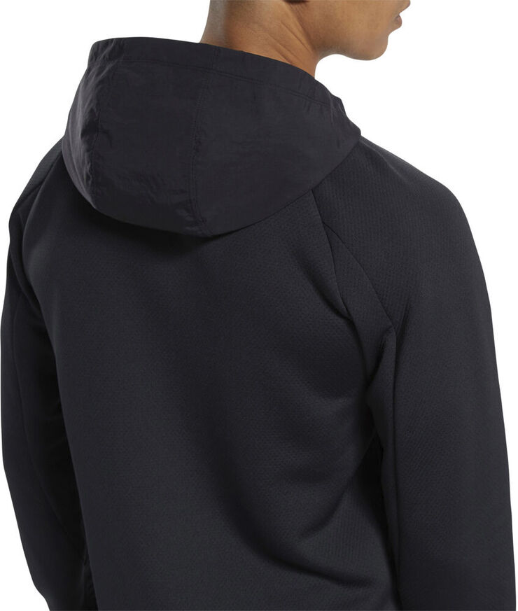 Reebok Speedwick Full-Zip Hættetrøje Sort
