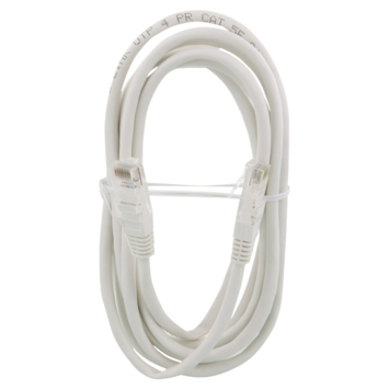 Q-Link UTP kabel CAT5E AWG26 2RJ45 2 meter wit