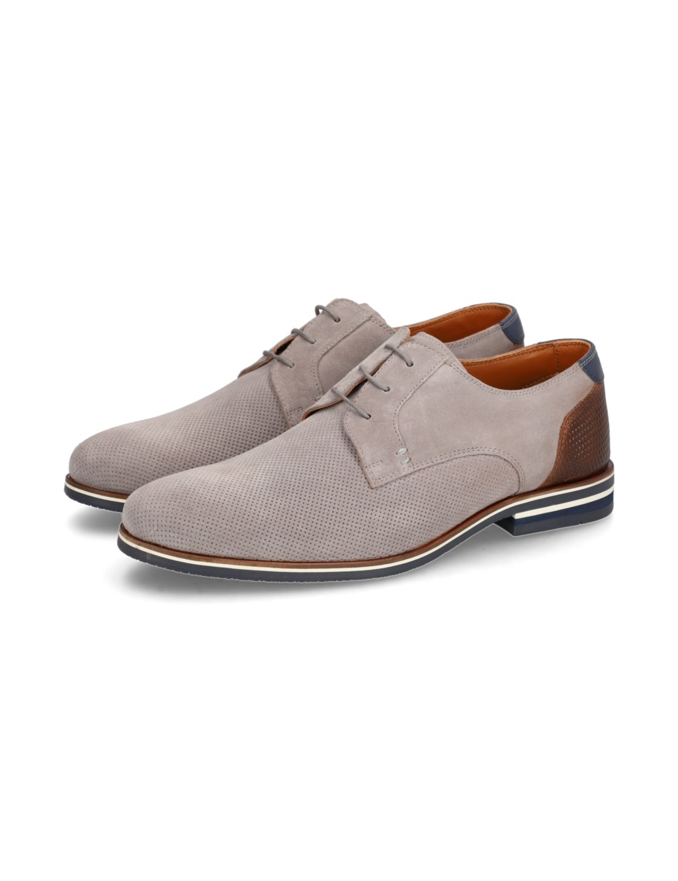 Veloursleder Schnürer elegant