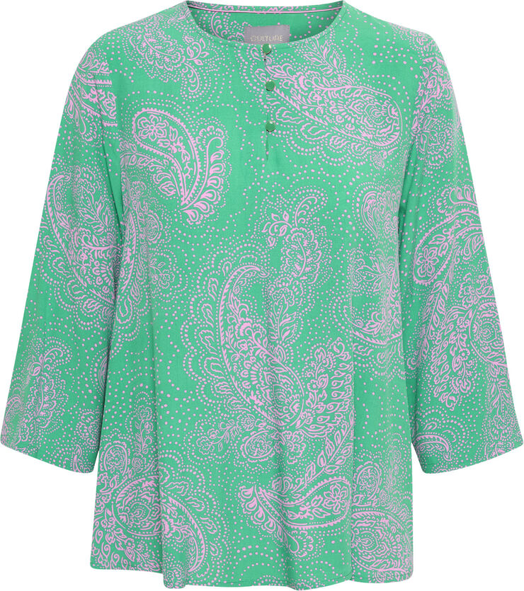 Culture CUpolly Blouse Blue/whitecap paisley