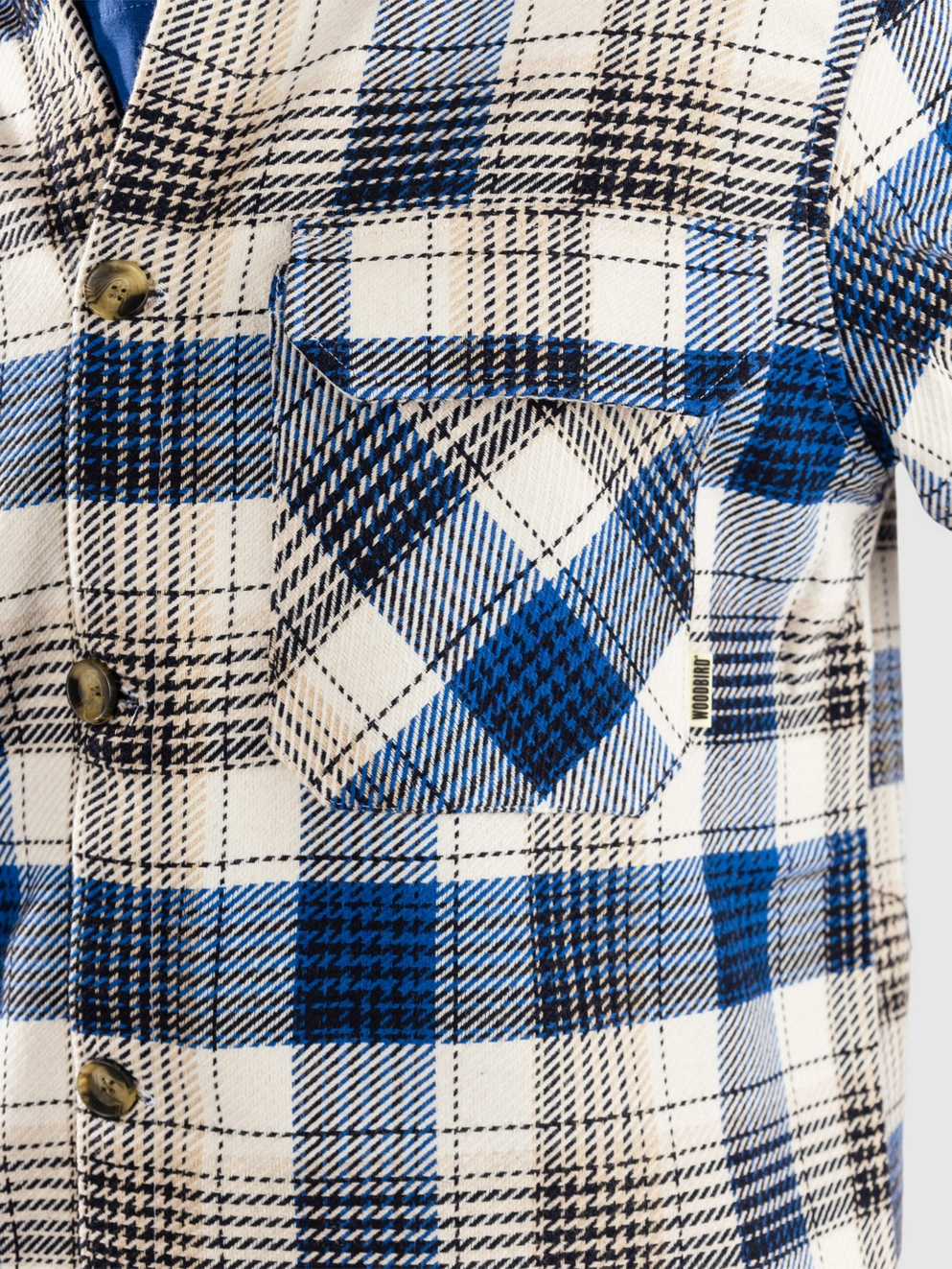 Woodbird Glixto Heck Shirt navy