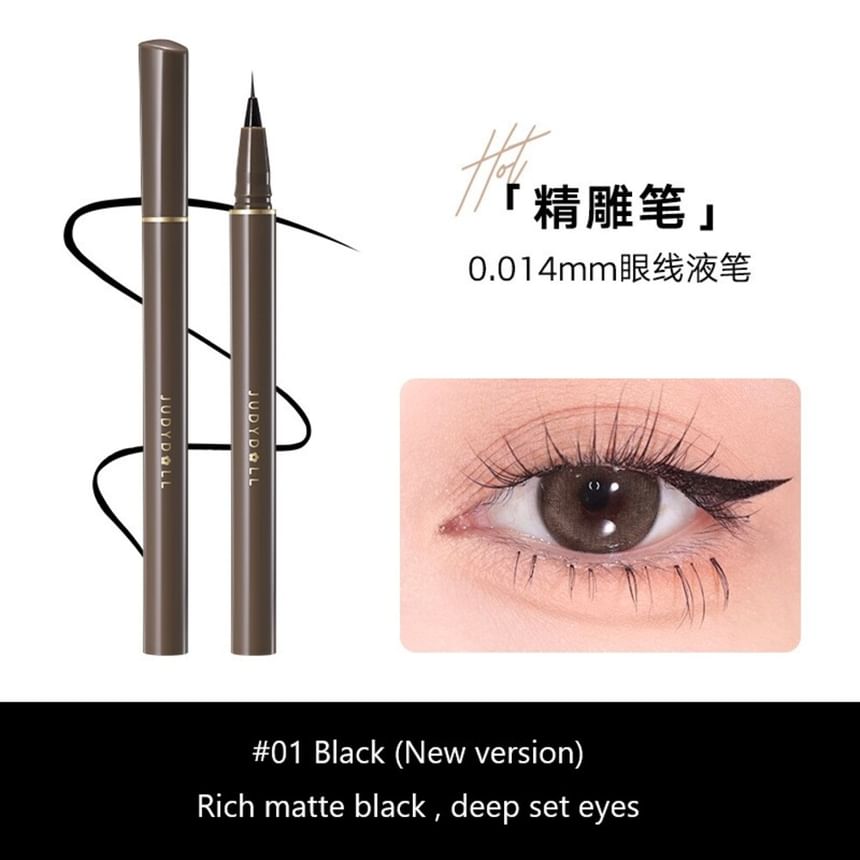 Judydoll - Slim Liquid Eyeliner - 4 klassieke ultrafijne kleuren
