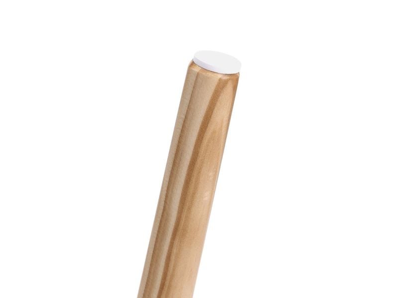 Songmics Beistelltisch 2er Set Weiss/Nature Skandinavische Sofatische