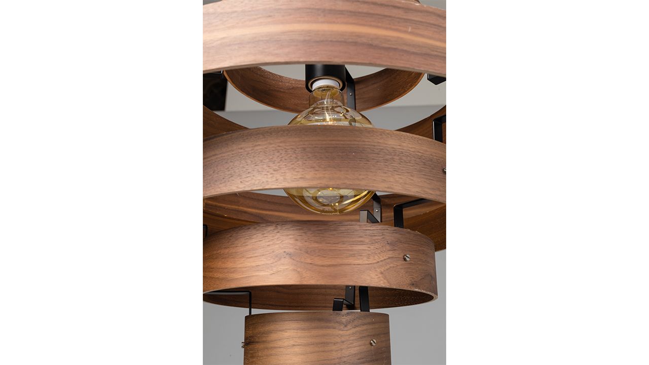 Hanglamp 05-HL4453-77 Walnut  | ETH⌀50  cm