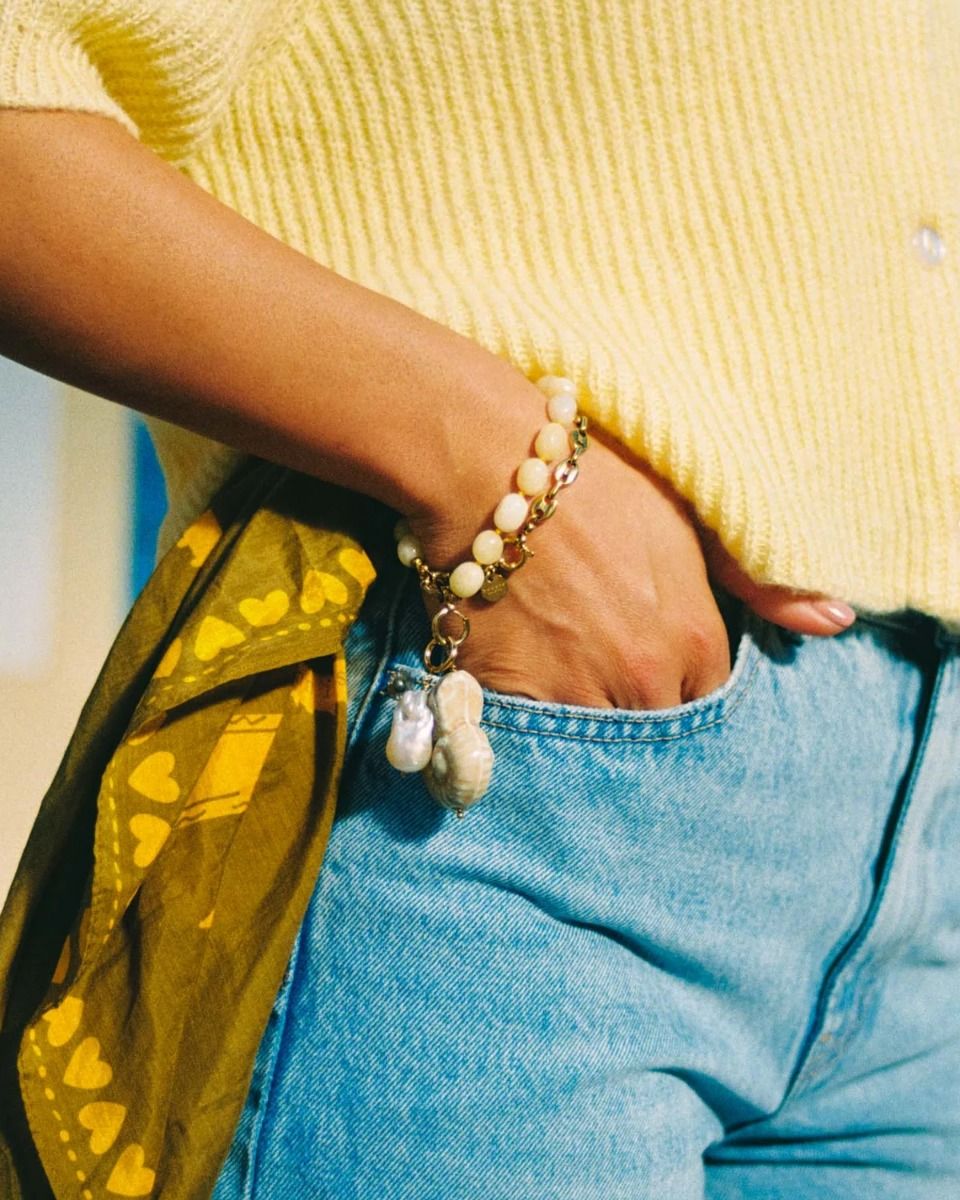 Bonnie Studios Bobby Butter Yellow Armband
