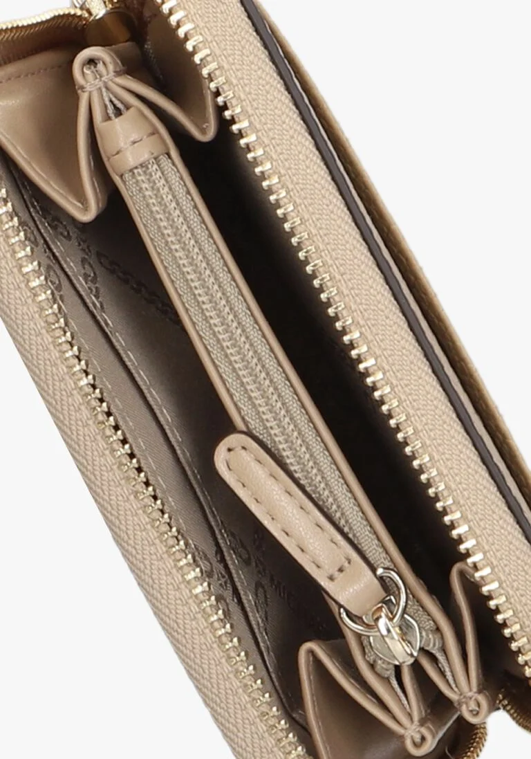 MICHAEL KORS camel michael kors portemonnee sm za coin card case