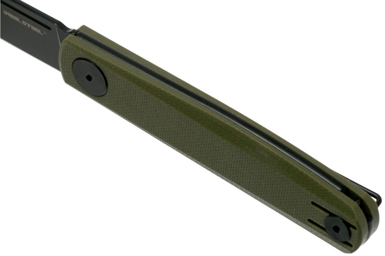 Real Steel G-Slip Compact Green 7866 zakmes, Ostap Hel design