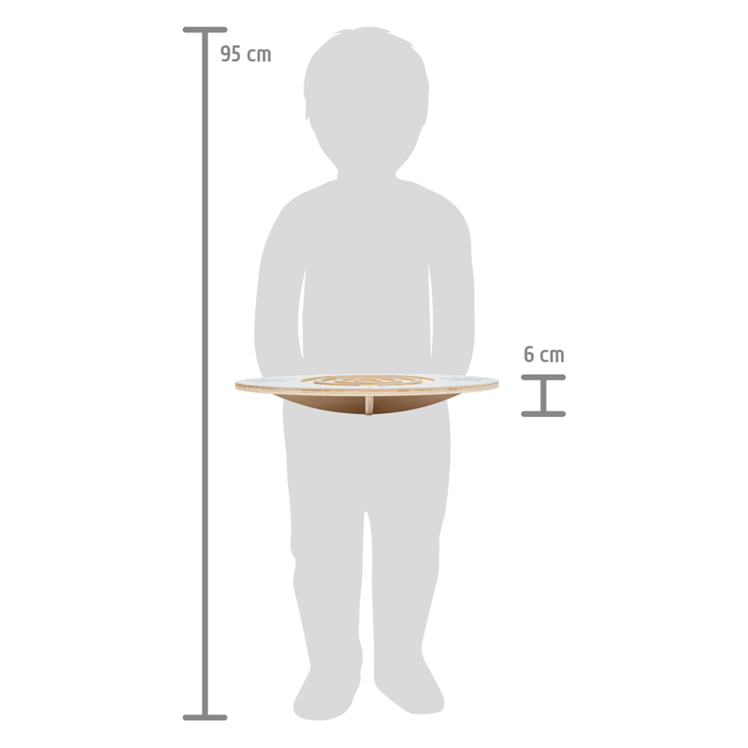 Small Foot - Houten Balansbord Sky Paw, 3dlg.