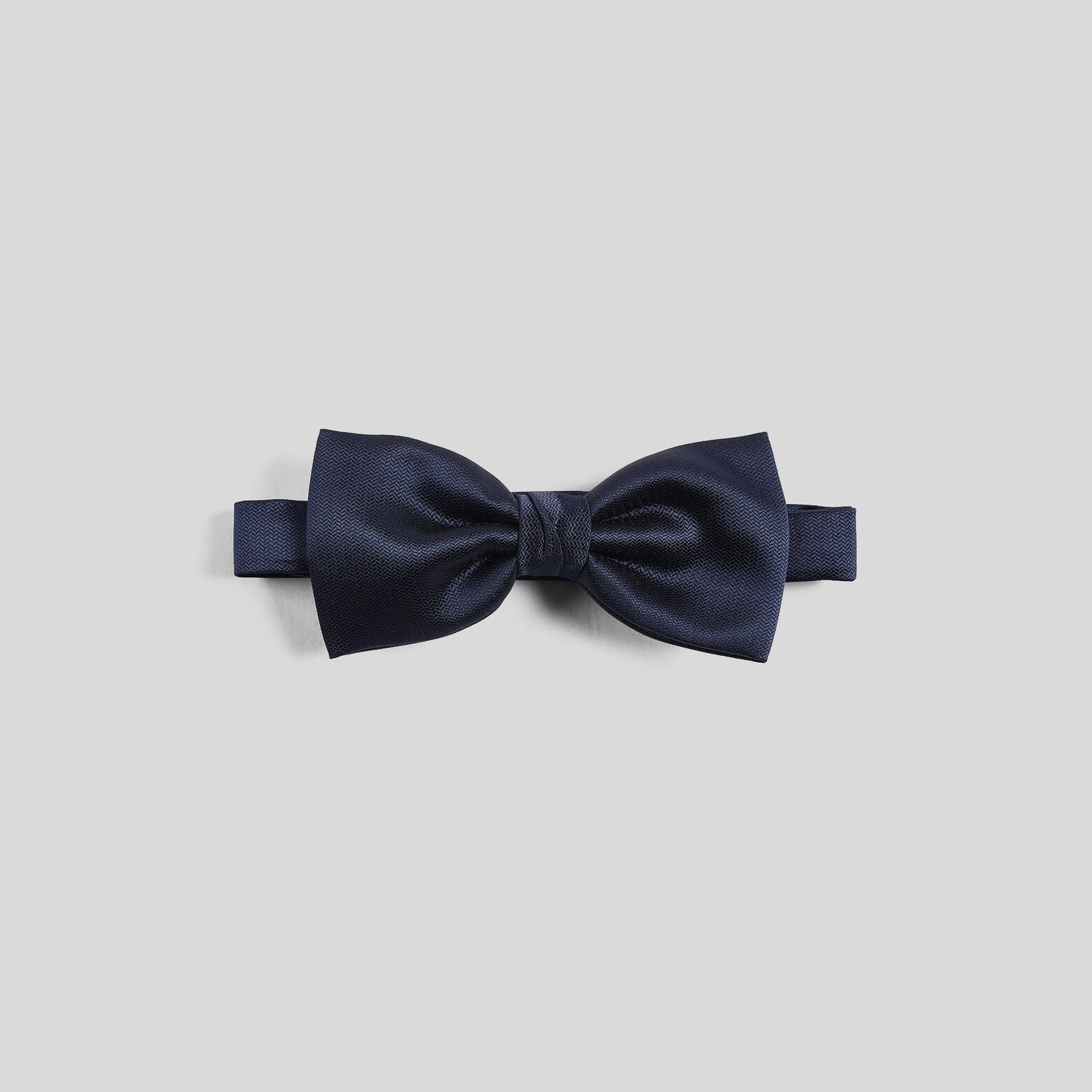 Nœud papillon uni Bleu Marine