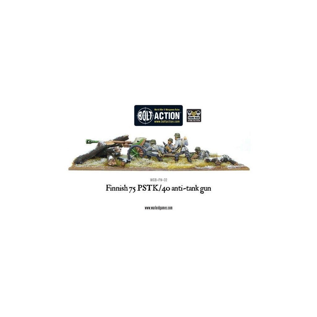 Bolt ACtion - Finnish 75 PSTK/40 Anti-Tank Gun