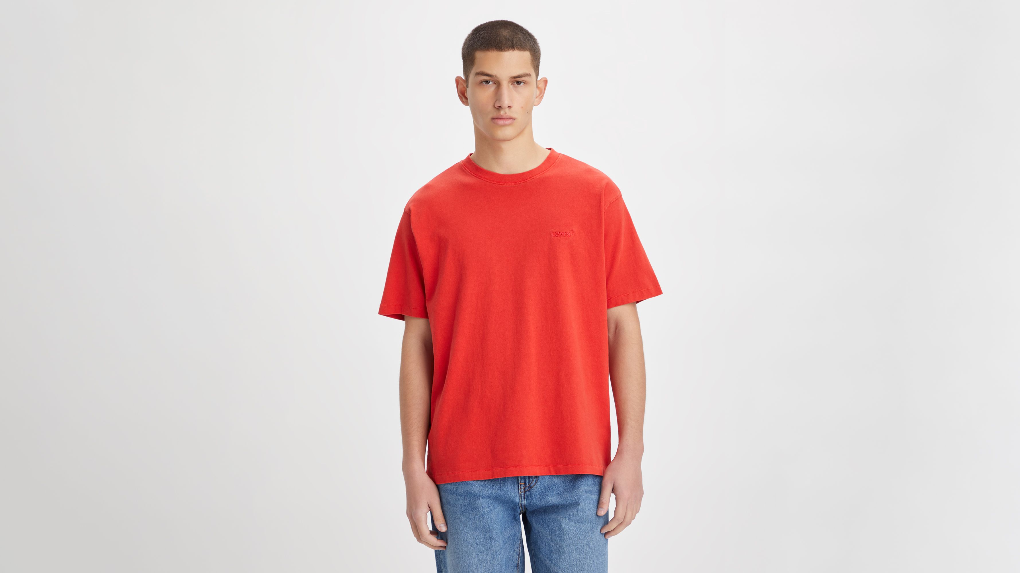 T-shirt vintage Levi's® Red Tab™ - Aura Orange - Orange