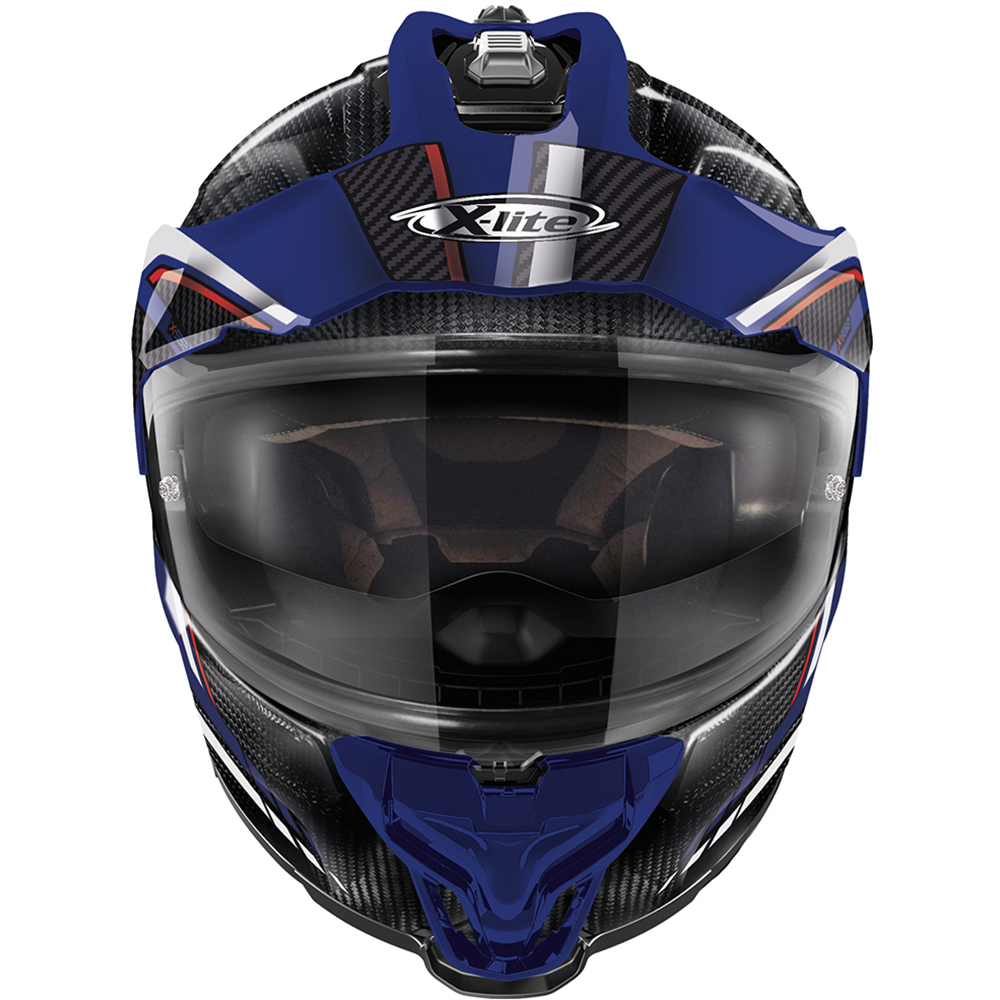 X-lite - Casque X-552 Ultra Carbon Latitude N-Com Noir / Bleu