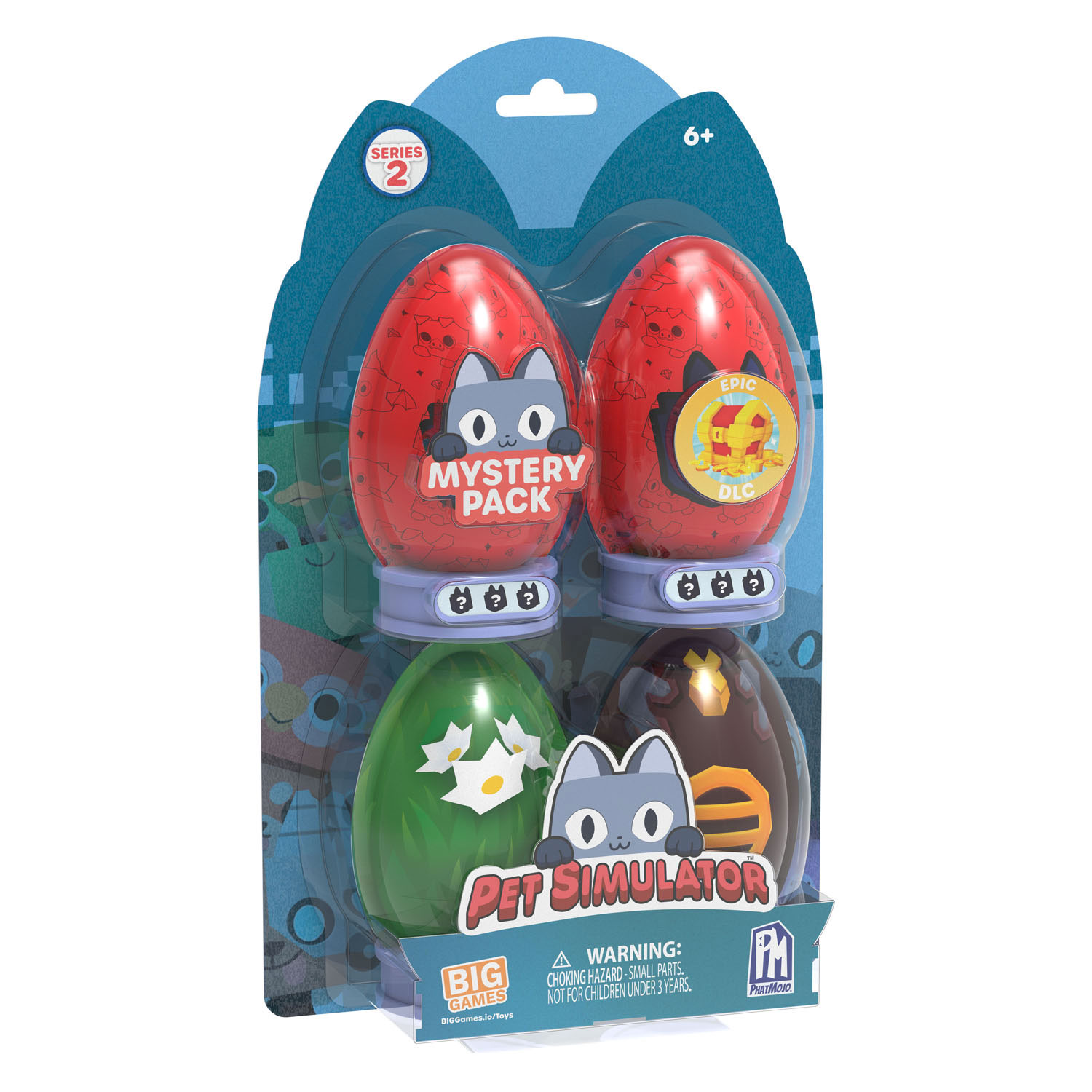 Pet Simulator Minifiguur 4-Pack Wave 2