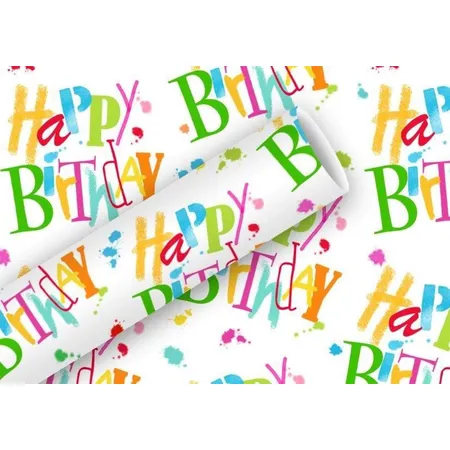Braun & Company Geschenkpapier 2mx70cm Birthday Dance