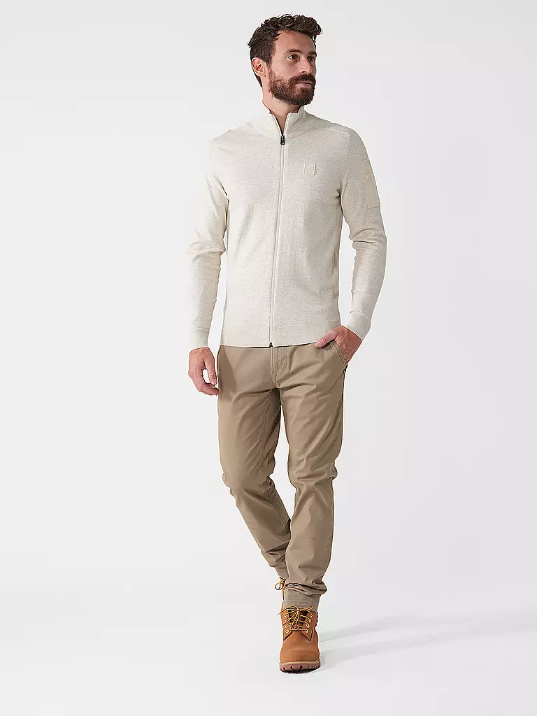 PME LEGEND Strickjacke  creme