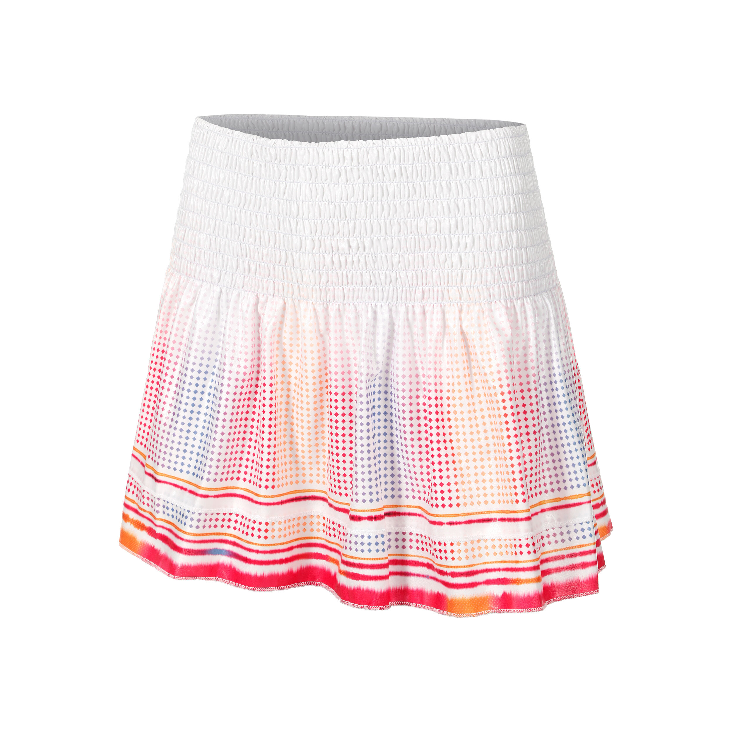 Lucky in Love Long Classic Stripe Jupe Femmes - Blanc , Multicouleur