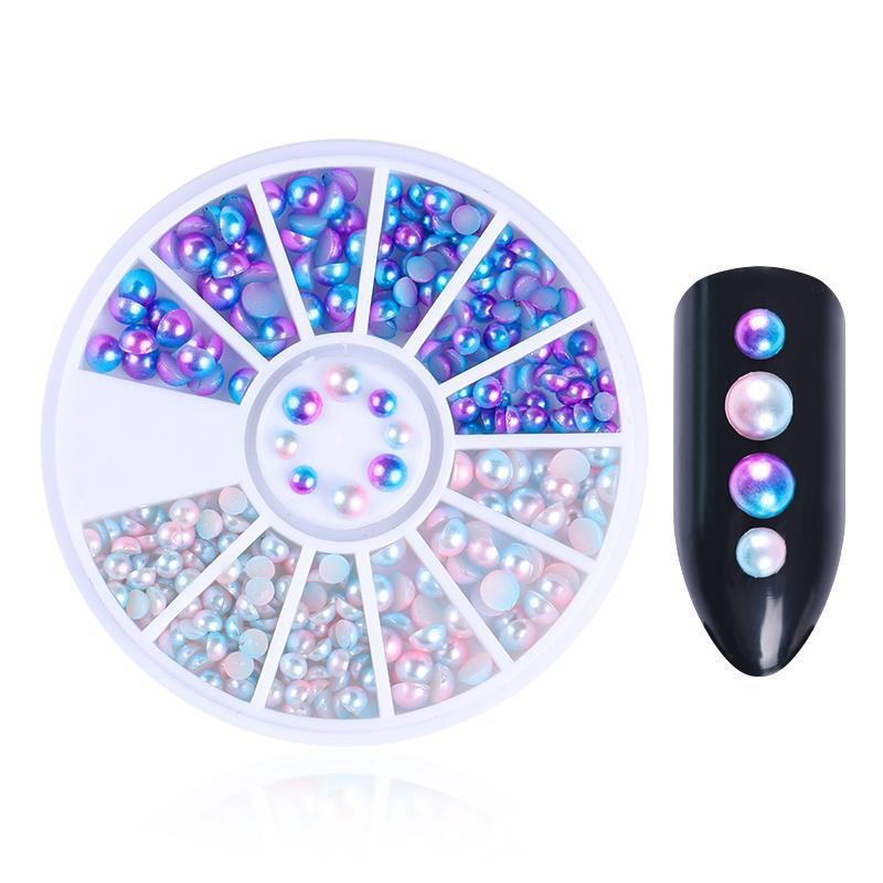 Nail Art 3D Nagel Glitzer Strass Edelstein Nagel Dekoration für die Maniküre - Style 11