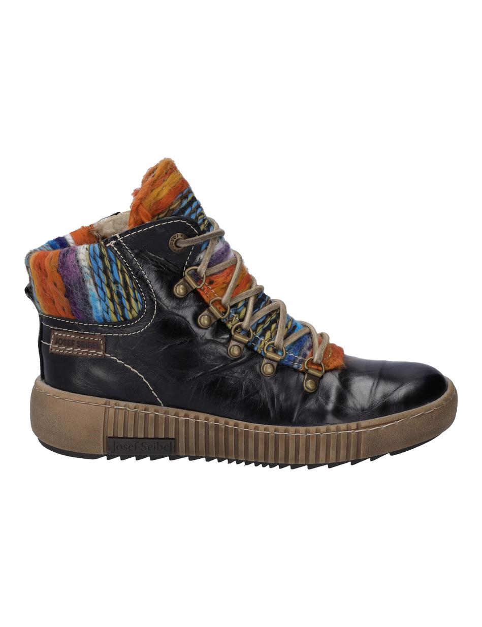 Stiefelette Maren 06, schwarz-multi