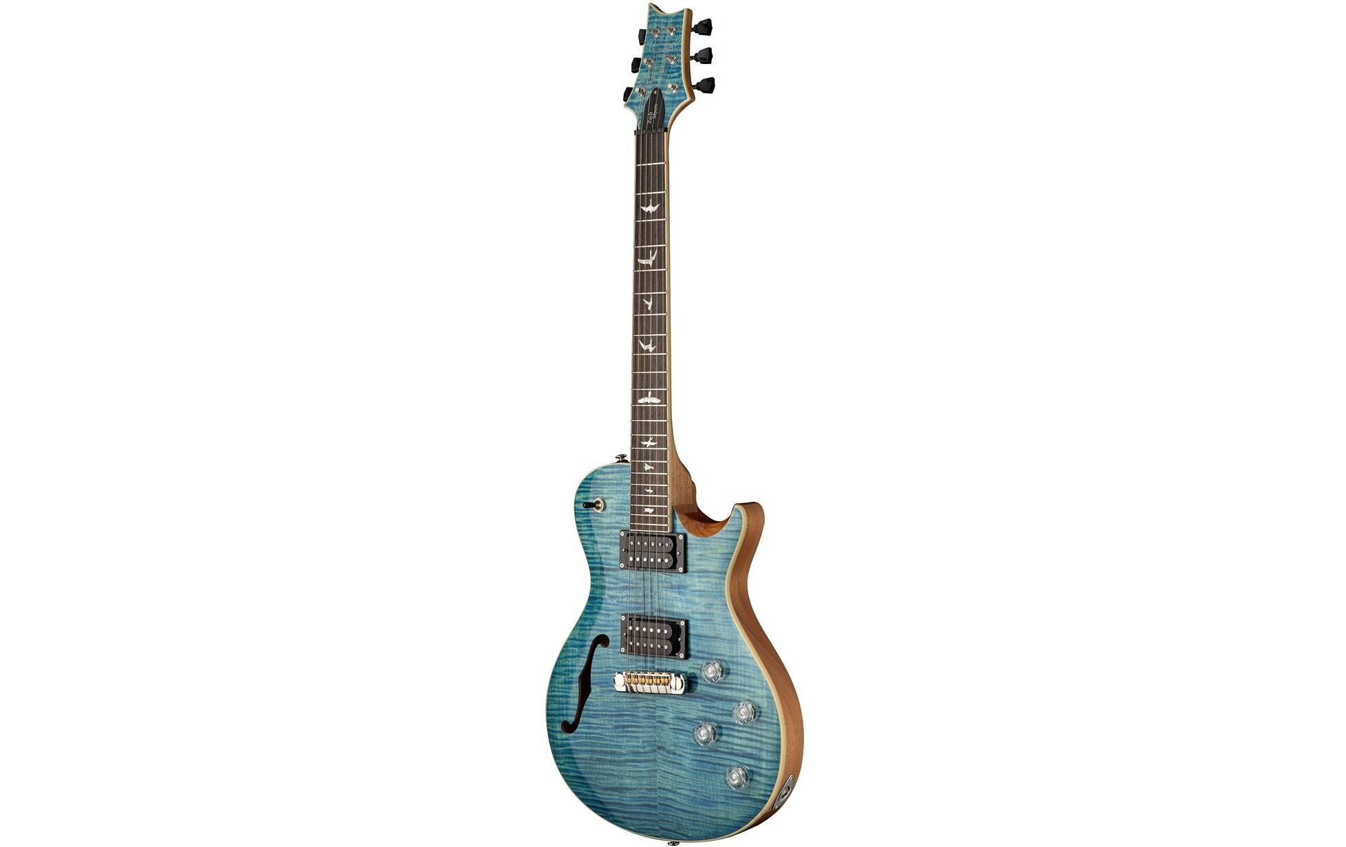 E-Gitarre SE Zach Myers – Myers Blue<br>Zach Myers Signature-Modell mit Violin Carving Decke