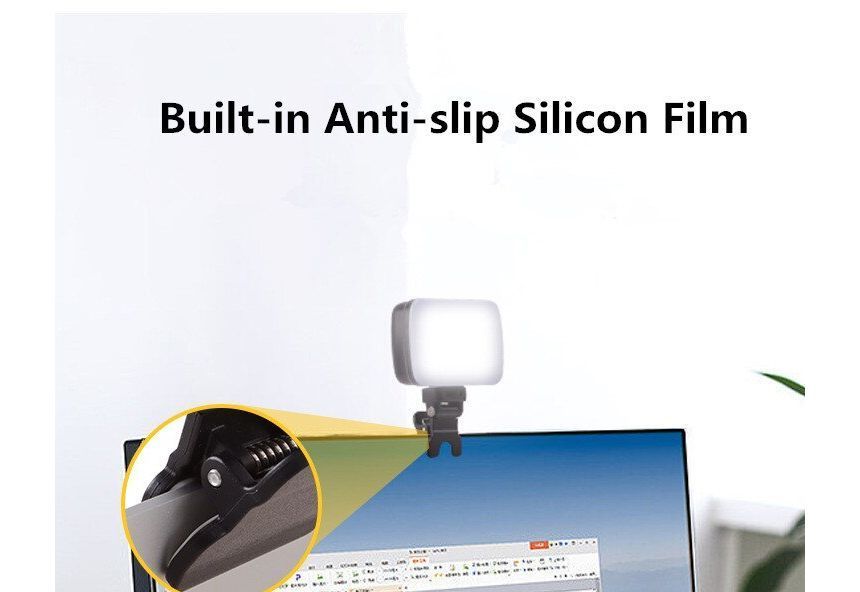 HOMTEC - Oplaadbare / USB-aangedreven clip-on LED-lamp