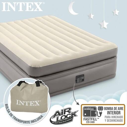 Colchão inflável de casal Intex Prime Comfort Elevated