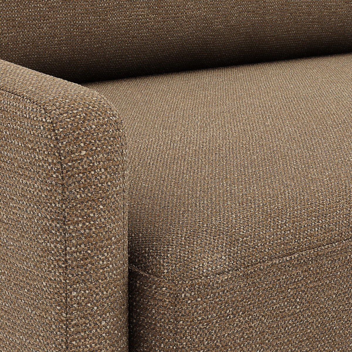 LA REDOUTE INTERIEURS<br>Sofá-cama em tecido texturizado salpicado, Bultex, Marta