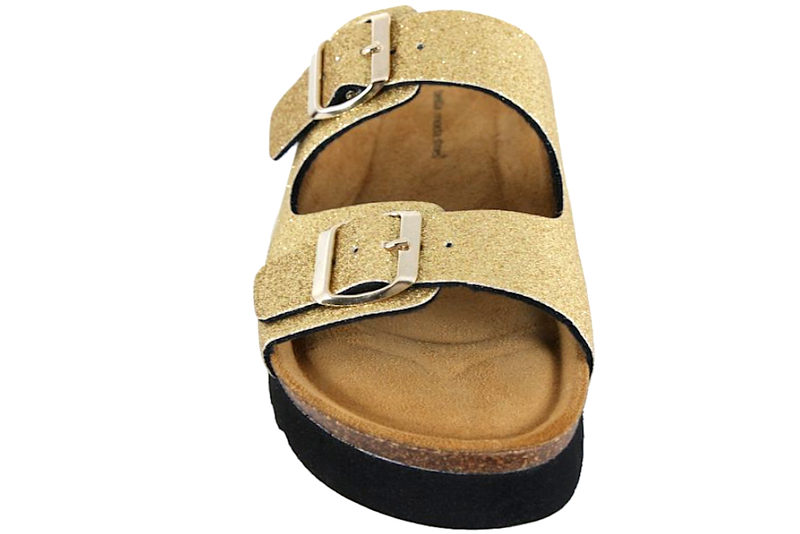 BELLA MODA PRINCESS GOLD SLENTERS MED GLIMMER