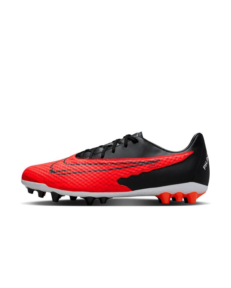 Chaussures de football Nike Phantom GX Academy AG Rouge & Noir pour homme