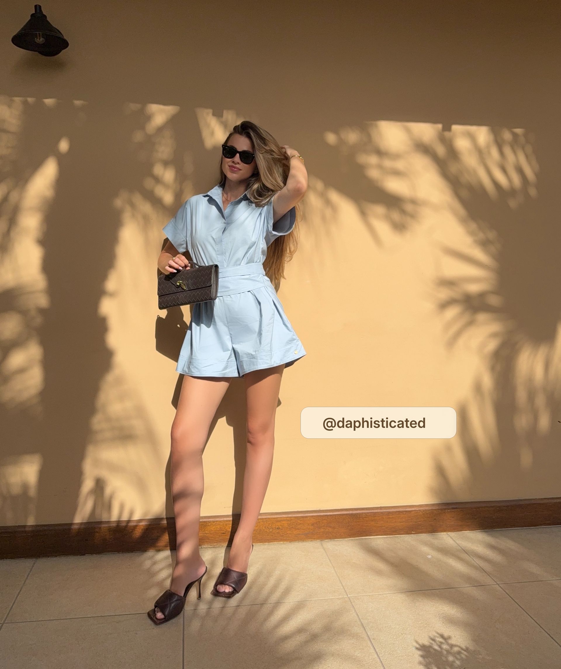 JV-NAMI regular fit jumpsuit - fresh blue