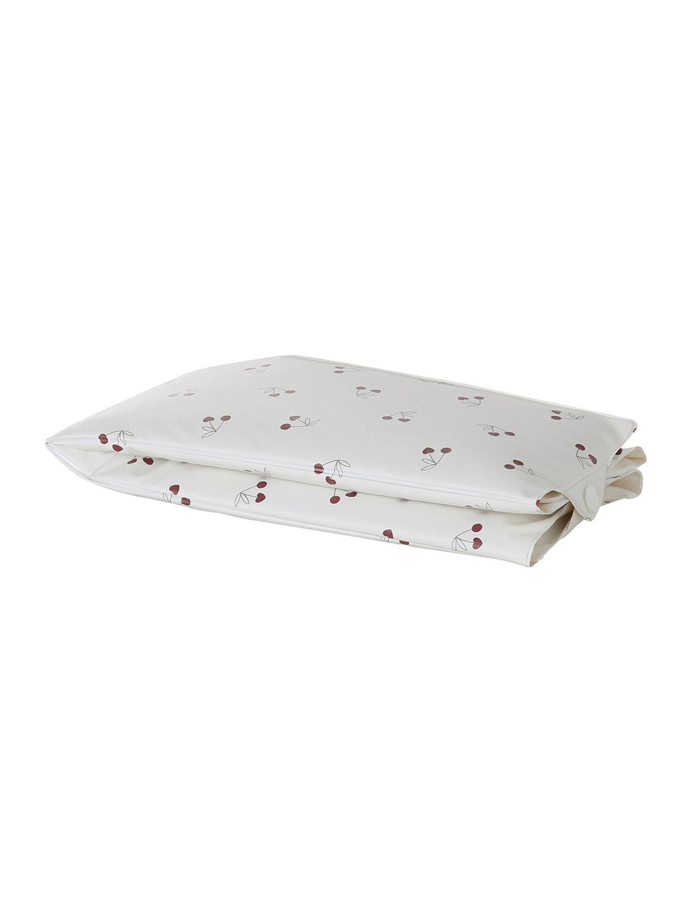 Vertbaudet Baby Reise-Wickelunterlage LOVELY NATURE beige bedruckt