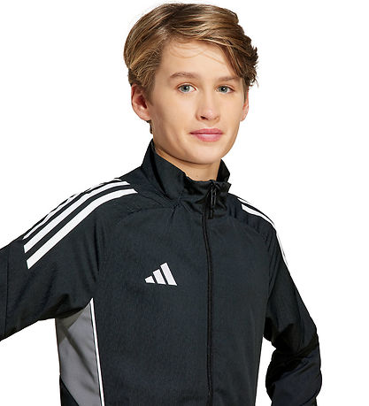 adidas Performance Cardigan - Tiro25 CPRE - Schwarz/Team Grey Vi