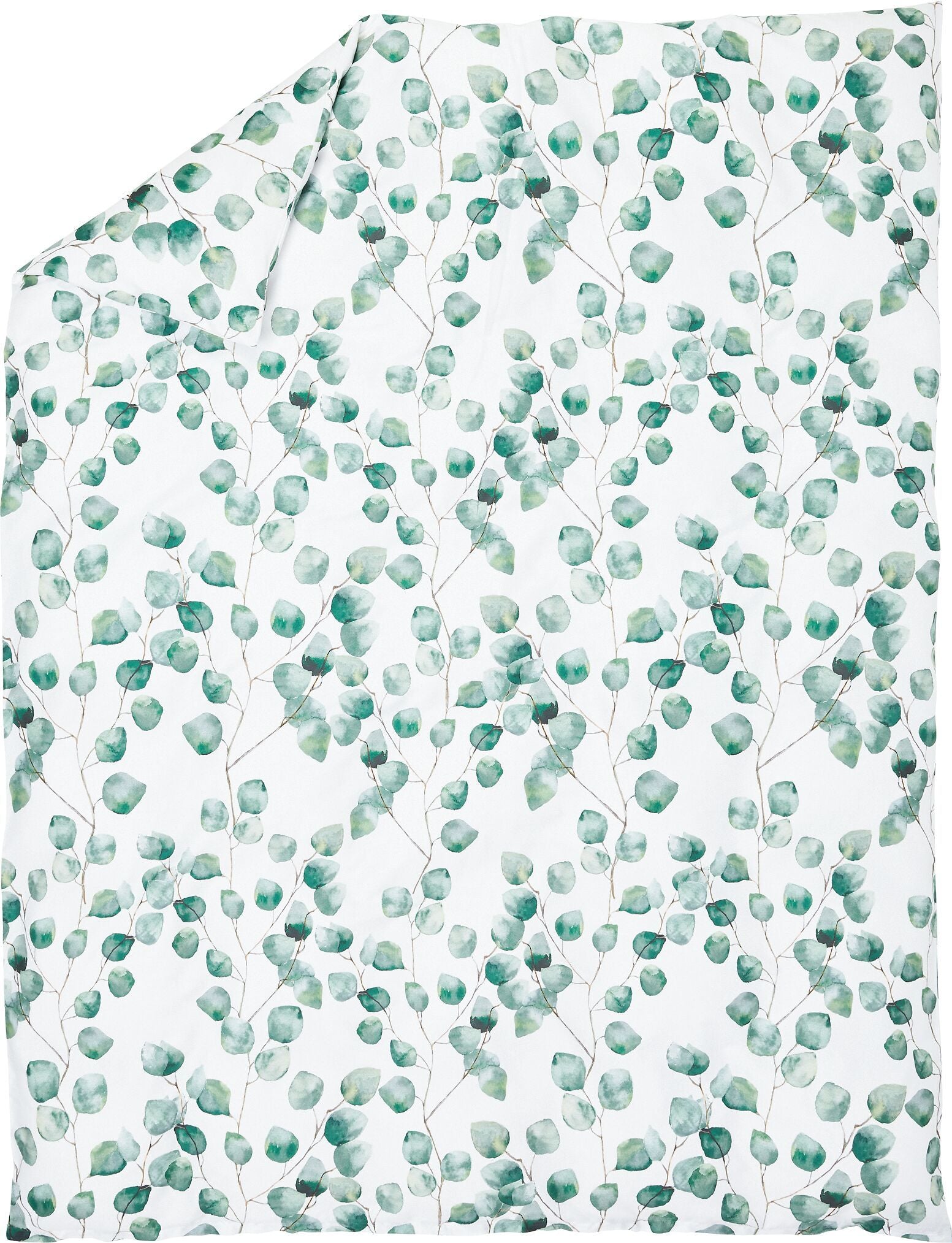 EUCALIPTO Satin-Duvetbezug - Grün / Duvetbezug - 200 x 210 cm