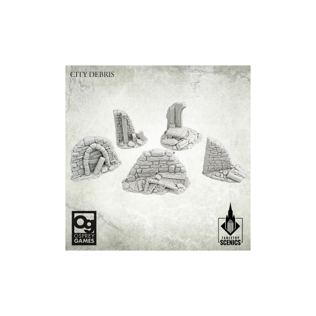 Décors Officiels Frostgrave - City Debris