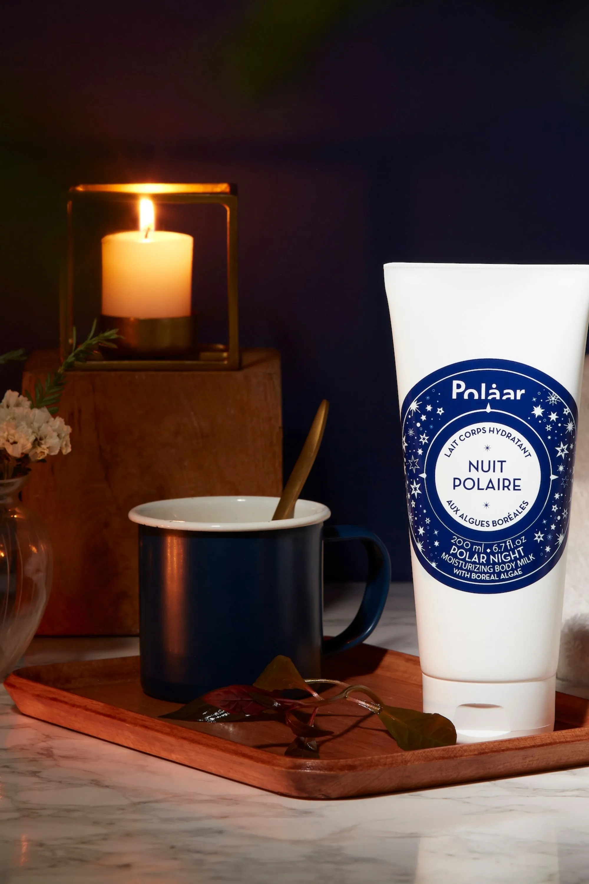 Polaar Lait hydratant corps Nuit Polaire aux Algues Boréales-200 ml